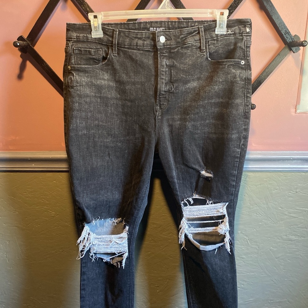 Old Navy Skinny Ripped Jeans